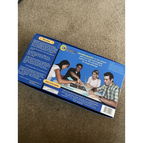 New - Karmel Games Anagramania Game - Junior Edition - Ages 8+ | 2-6 players - Picture 4 of 9